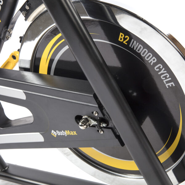 BodyMax B2 Indoor Cycle Exercise Bike Yellow4.